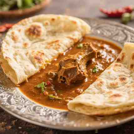 Parotta with Attukaal paya in Mckinney