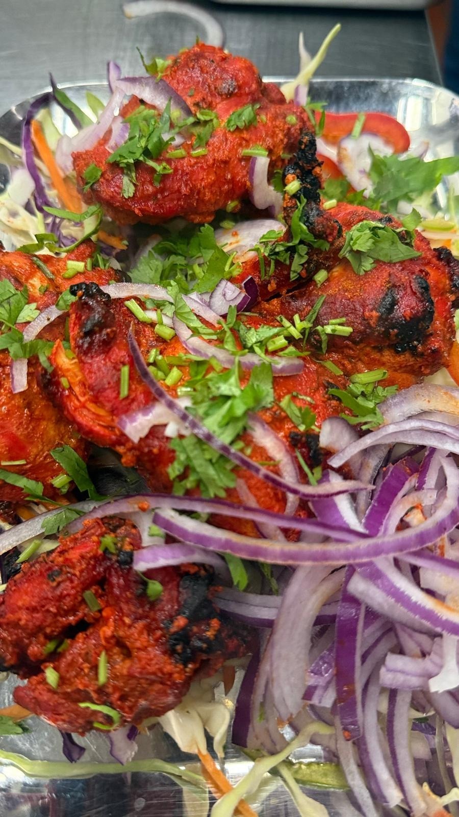 Traditional Biryani being prepared