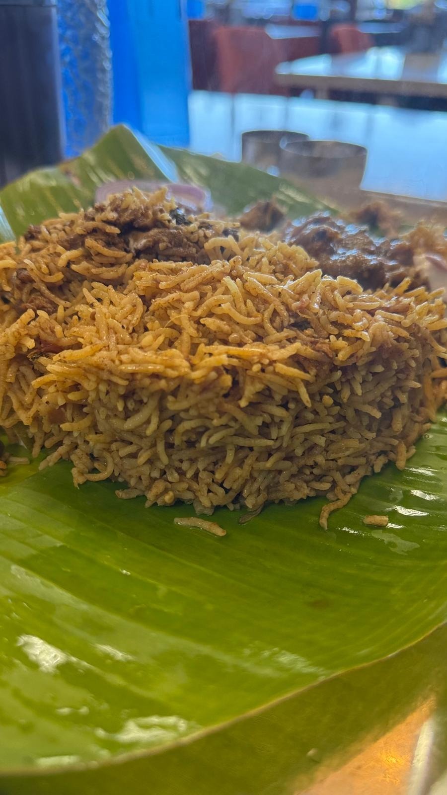 Traditional Biryani being prepared